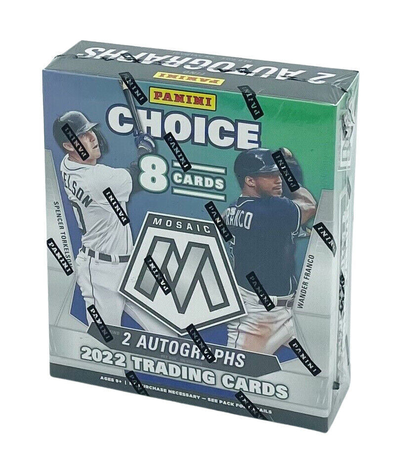 2022 Panini Mosaic Choice Baseball Factory Sealed Box-1