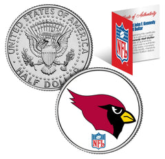 ARIZONA CARDINALS NFL JFK Kennedy Half Dollar US Coin *Officially Licensed*-1