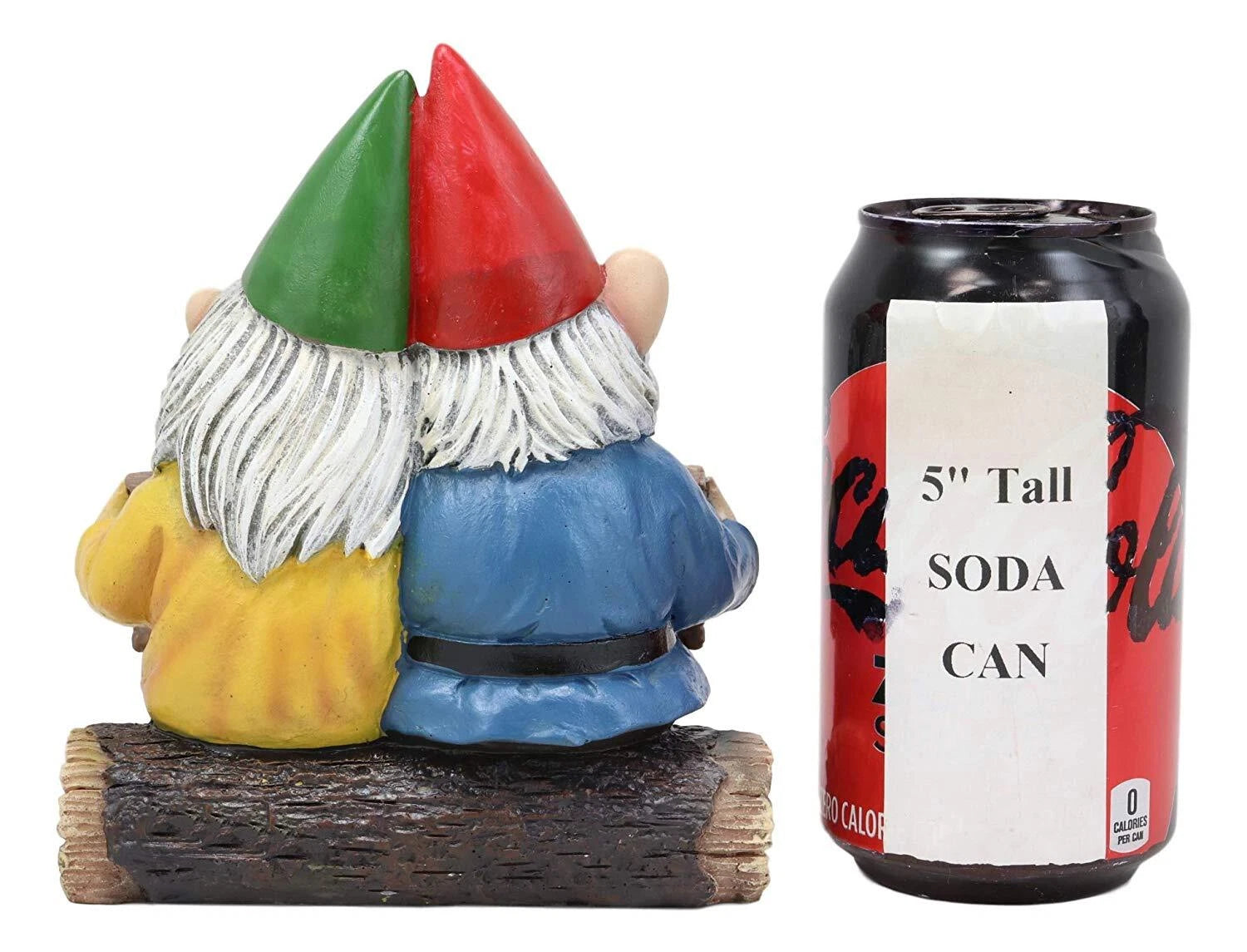 Grow Old With Me The Best Is Yet To Be Whimsical Mr & Mrs Gnome Statue-8
