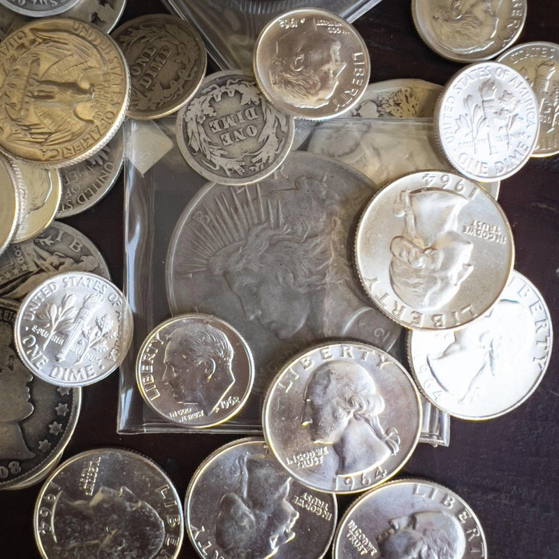Deluxe Mixed Silver Coin Lot | Vintage U.S. 90% Silver Coin LIQUIDATION SALE-4