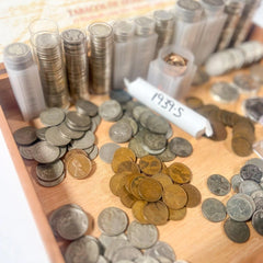 Vintage Cigar Box Mixed U.S. Coin Lot | LIQUIDATION | 90% Silver | Wheat Penny-8