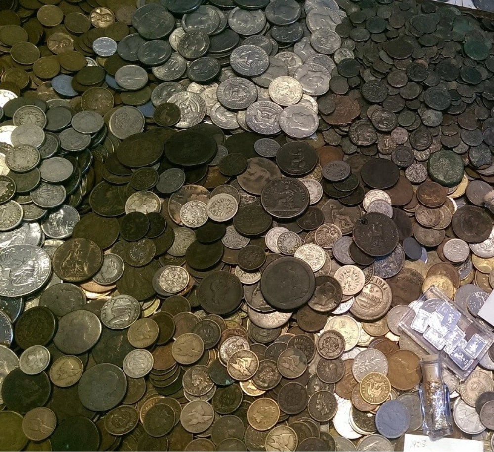 ☆ ESTATE SALE US & World Coin Lots! ☆ 25 ITEMS ☆ Gold / Silver / Roman / Proof ☆-7