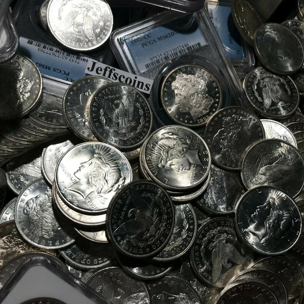 ✯ Estate Lot Peace Silver Dollars ✯ 1x BU Mint MS UNC ✯ Uncirculated ✯-7