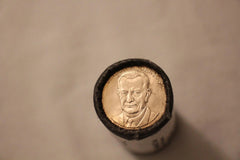 2015-P Lyndon B. Johnson Presidential $1 Coin Roll of $25 Unc US Mint BU-6