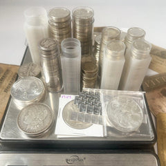 Lote mixto de monedas de plata estadounidenses antiguas (escala de plata estadounidense) | Liquidación-2