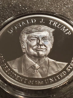 Donald Trump 2020 1 oz .999 silver proof coin 45th President commemorative New!-8