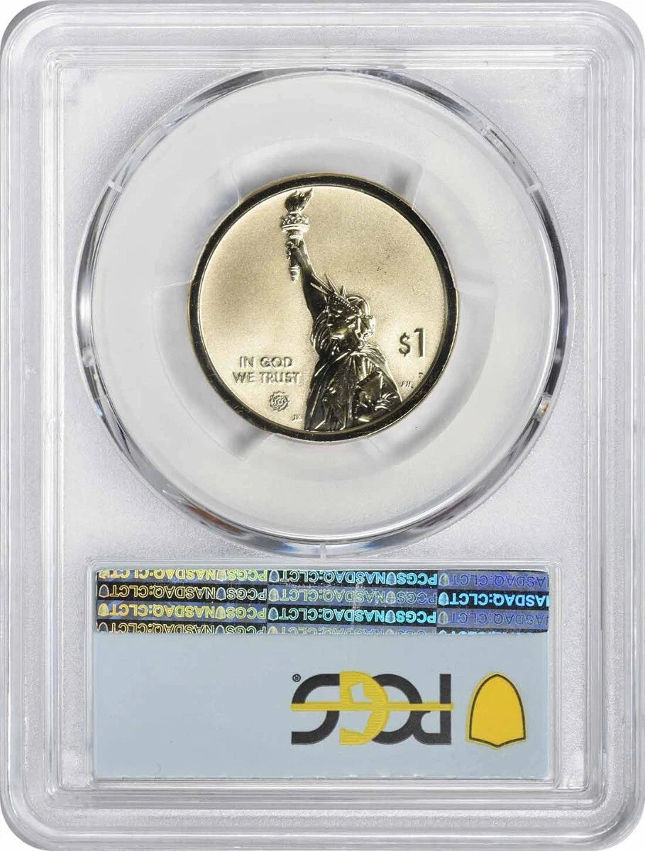2019-S American Innovation Dollar DE Classifying Reverse Proof PR69 FDOI PCGS-2