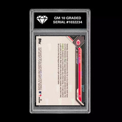 Graded 10 Elly De La Cruz #651 - 1st 2023 Topps Now RC CALL UP Rookie Card HR-2