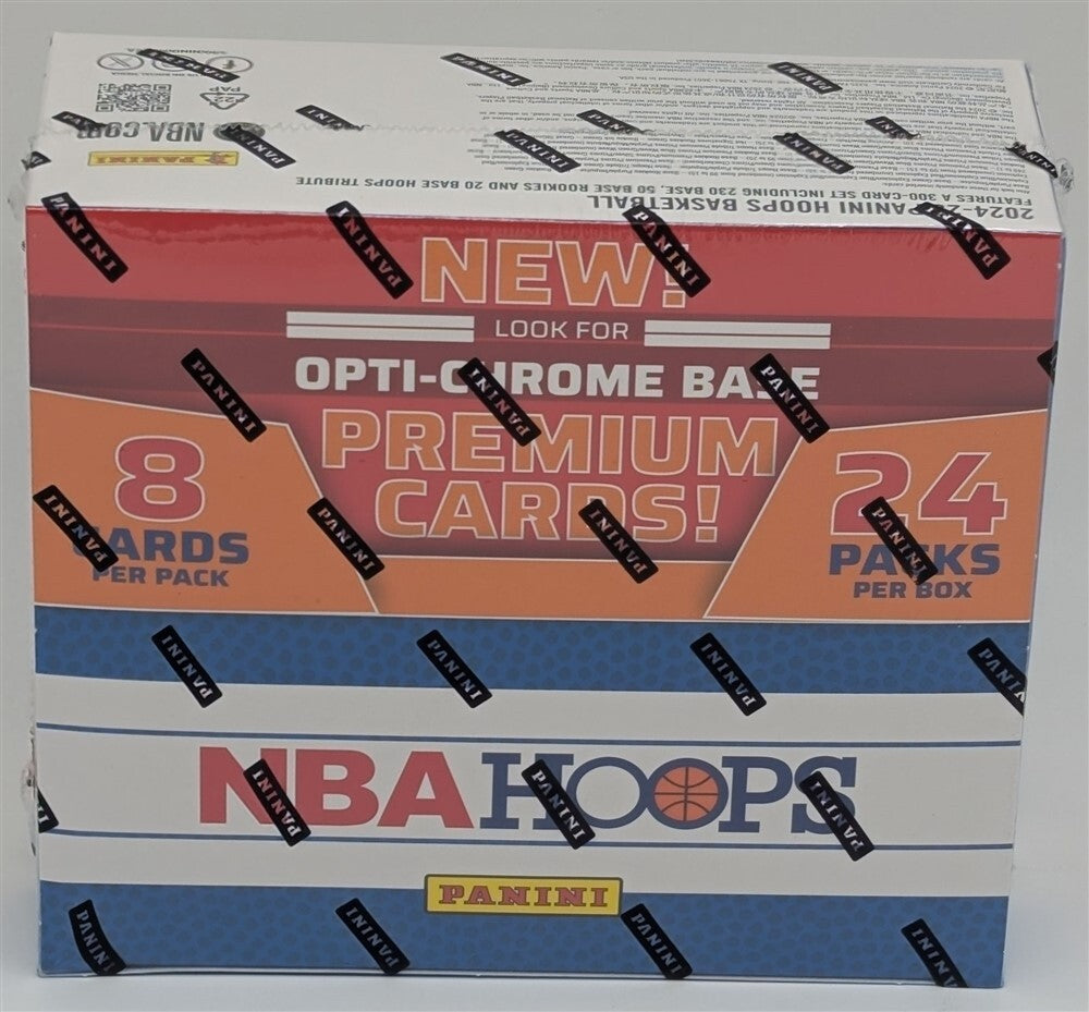 Factory Sealed Retail Box 2024-2025 Panini NBA Hoops Basketball Cards