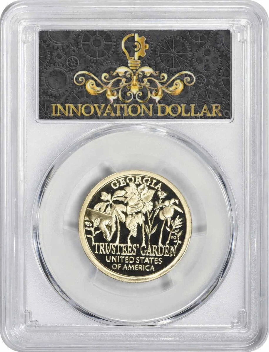 2019-S American Innovation Dollar GA Trustees' Garden PR69DCAM First Strike PCGS