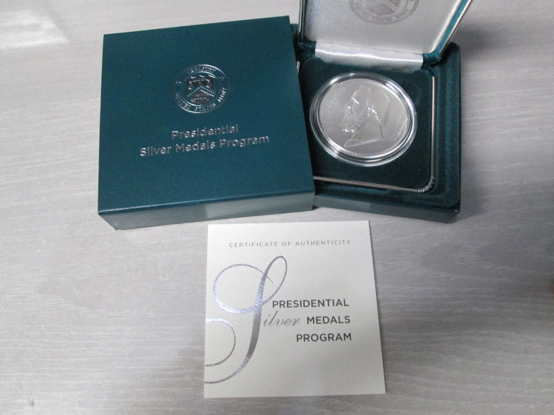 US Mint Presidential .999 Fine Silver 1oz. Medal Coin _ Rutherford B Hayes-3