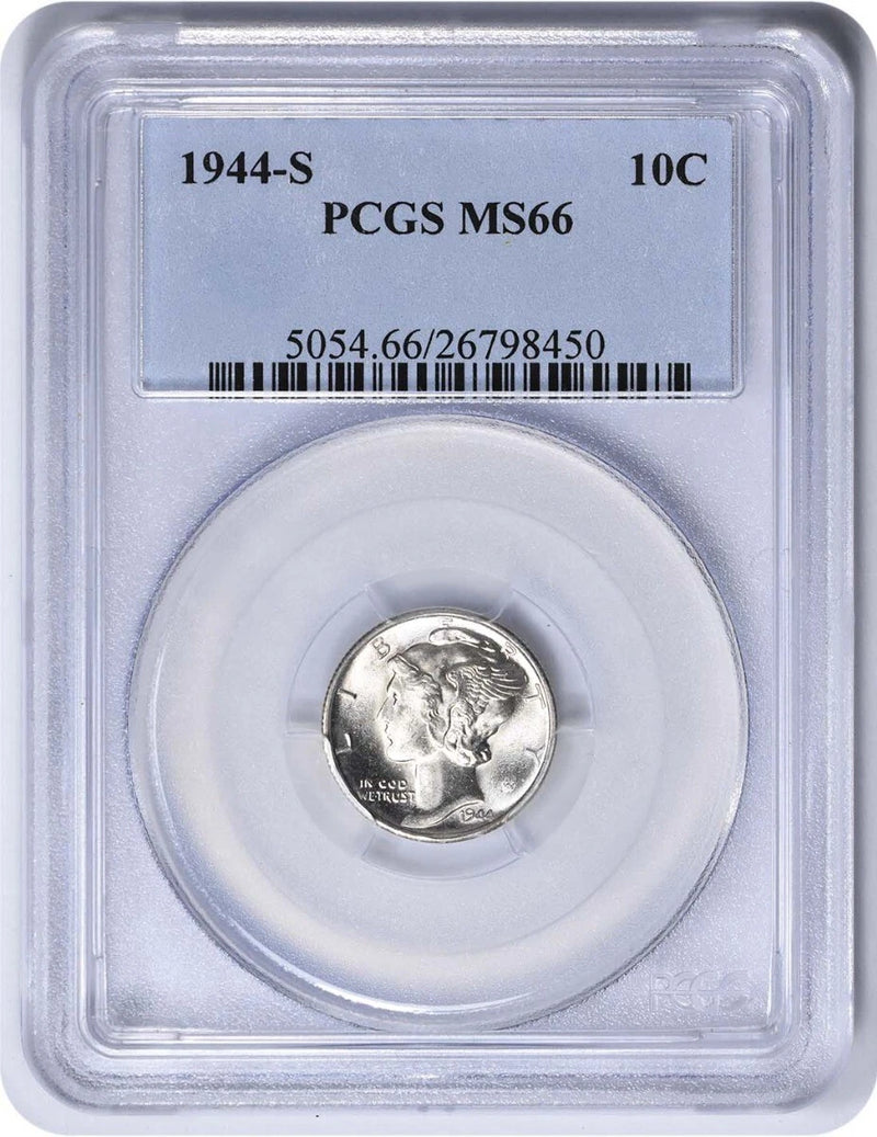 1944-S Mercury Silver Dime MS66 PCGS-1