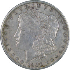 1900 Morgan Dollar VF Very Fine 90% Silver $1 US Coin Collectible-1