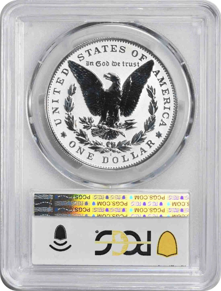 2024-S Morgan Silver Dollar from Reverse Proof Set PR69 FS PCGS Morgan Label