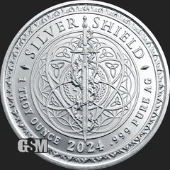 2024 CHRIST IS COMING BU New 1oz .999 Fine Silver Round GSM IN A CAPSULE-3
