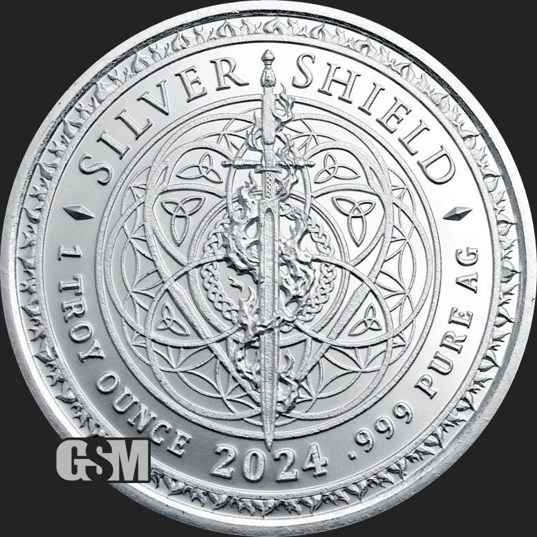 2024 CHRIST IS COMING BU New 1oz .999 Fine Silver Round GSM IN A CAPSULE-3