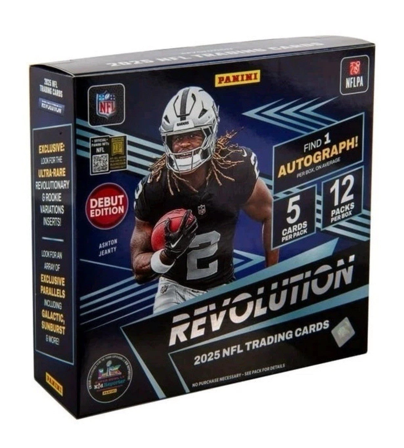 2025 Panini Revolution Football NFL Factory Sealed Premium Box-1