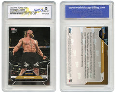 2025 WWE Topps BROCK LESNAR Dominates in Wrestling Return Card #96 - GEM-MINT 10-1