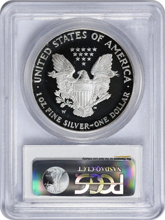 2004-W American Silver Eagle Dollar PR69DCAM PCGS Proof 69 Deep Cameo-2
