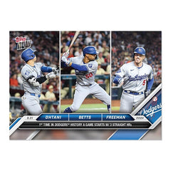 Graded 10 SHOHEI OHTANI MOOKIE BETTS FREEMAN #620 2024 TOPPS NOW Card-2