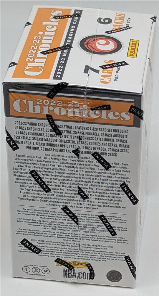 Factory Sealed Blaster Box 2022-2023 Panini Chronicles NBA Basketball Cards-2