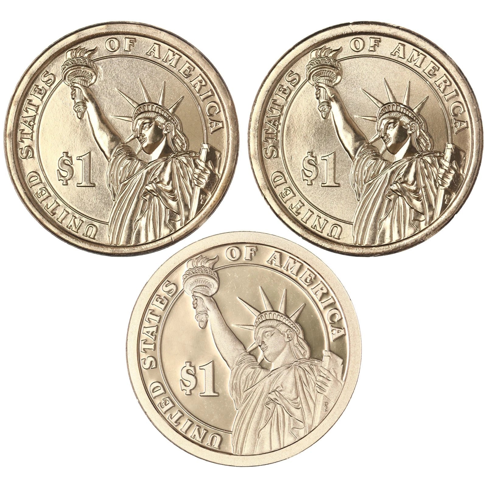2016 P D S Richard M Nixon Presidential Dollar Year Set Proof & BU US 3 Coins-4