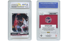 2024 Panini CAITLIN CLARK Single-Season Assists Record #213 ROOKIE CARD - GEM 10-2