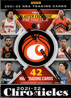 2021-22 Panini Chronicles NBA Basketball Factory Sealed Blaster Box-1