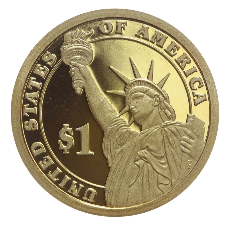 2012 -S Grover Cleveland Presidential Proof Dollar Gem Deep Cameo US Coin 2nd t-4