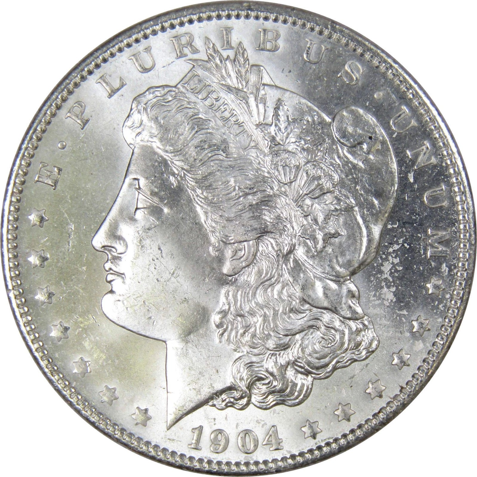 1904 O Morgan Dollar BU Choice Uncirculated Mint State 90% Silver $1 US Coin-1