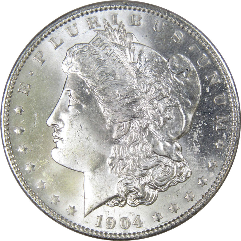 1904 O Morgan Dollar BU Choice Uncirculated Mint State 90% Silver $1 US Coin-1