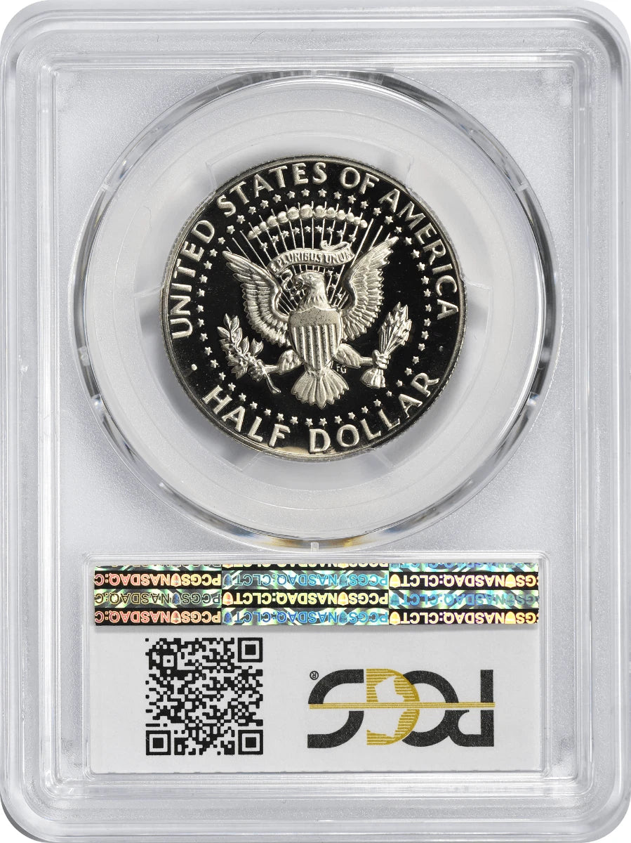 1979-S Type 2 Kennedy Half PR70DCAM PCGS Proof 70 Deep Cameo "Clear S"-2