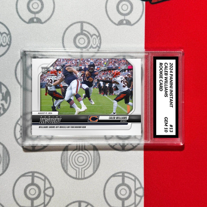 Graded 10 Caleb Williams #13 RC Rookie 2024 Panini Instant Chicago Bears-1