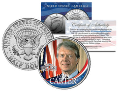 President JAMES Jimmy CARTER * In Office 1977-1981 * JFK Half Dollar U.S. Coin-1
