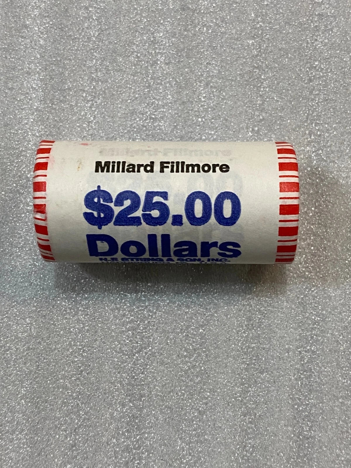 2010 Millard Fillmore US Presidential Dollar Coin Sealed Roll $25 NF String Son-2