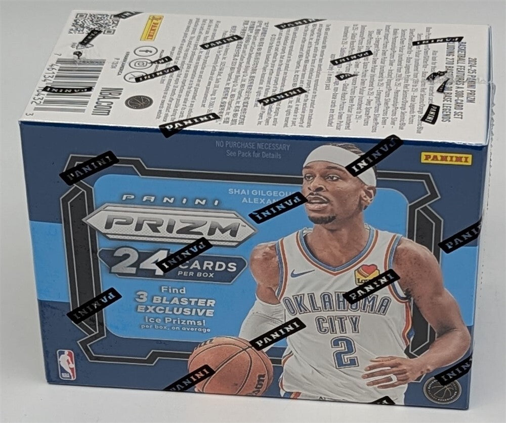 Factory Sealed Blaster Box 2024-25 Panini Prizm NBA Basketball Cards-4