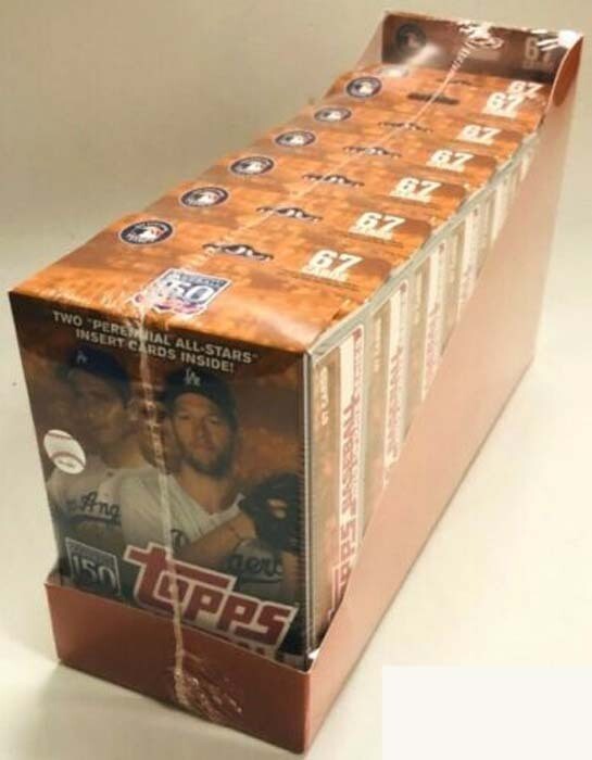 2019 Topps UPDATE Series Baseball Factory Sealed 8 Box Hanger Case 536 Traded-1