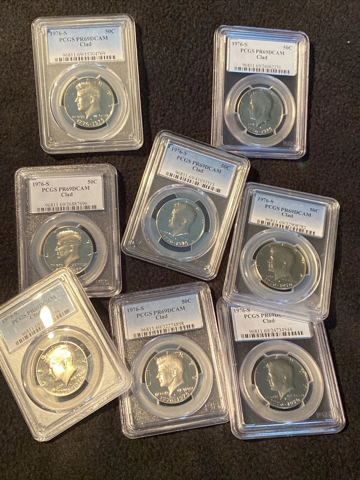 ✯ PCGS NGC GRADED KENNEDY HALF DOLLAR ✯ 1 SLAB LOT✯ CLAD SILVER ✯ 10+ YEARS OLD✯
