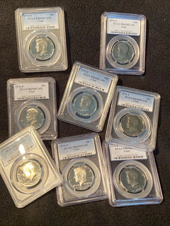 ✯ PCGS NGC GRADED KENNEDY HALF DOLLAR ✯ 1 SLAB LOT✯ CLAD SILVER ✯ 10+ YEARS OLD✯-1