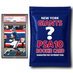 New York Giants PSA 10 Graded Rookie Card Mystery Pack-1