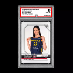 Graded 10 CAITLIN CLARK All Rookie Team 2024 Panini Instant #247 WNBA RC Card-1