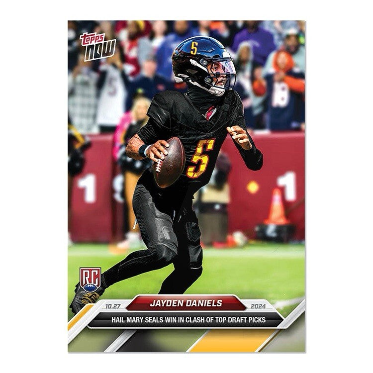 GM 10 Graded Jayden Daniels RC ROOKIE - 2024 TOPPS NOW Football Card #11-2