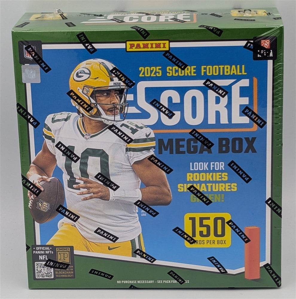 Factory Sealed Mega Box 2025 Panini Score NFL Football Cards-1