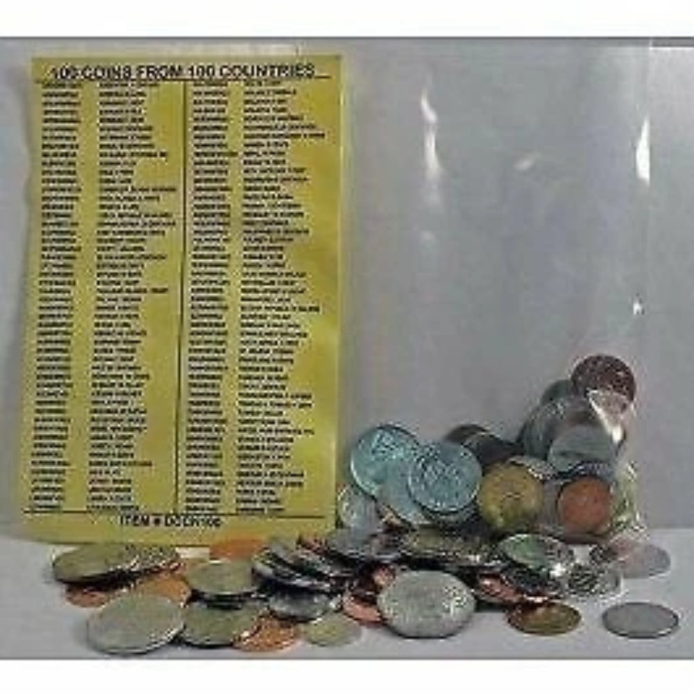 50 Different Coins from 50 Different Countries & 50 Different World Banknotes-1