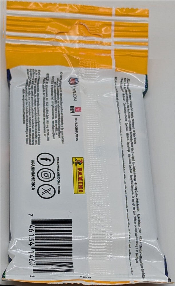 Unopened Cello Fat Pack Box 2023 Donruss Optic NFL Football Cards-4