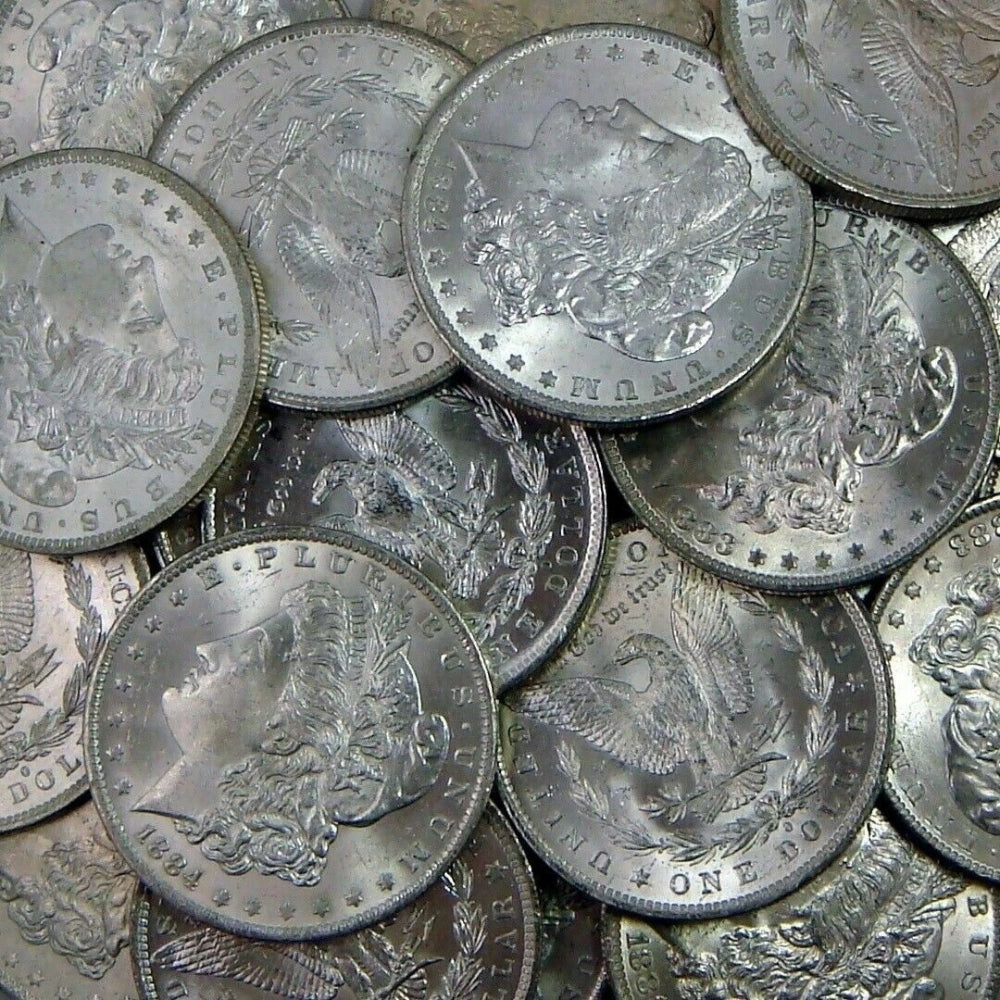 (1) 1878-1904 GEM BU Morgan Silver Dollar ~ From OBW Roll ~ Estate Hoard ~-2