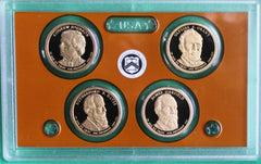 2011 S Presidential Dollar Coin Proof $1 US Mint 4 Golden Dollars No Box-2