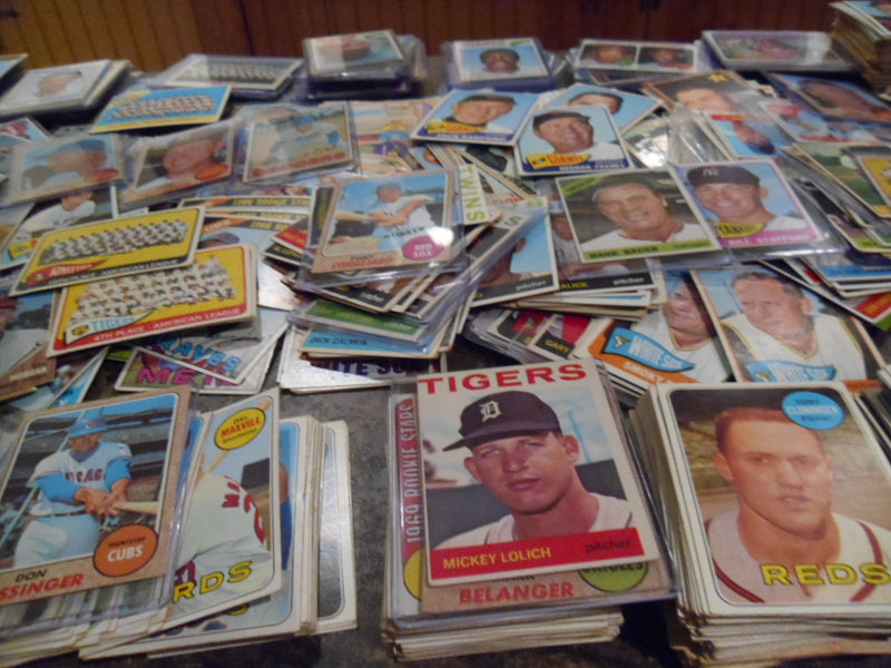 Vintage Baseball Cards Lot 60 Cards – Estate Find with Unopened Packs, Old School Player Mix Collection-2