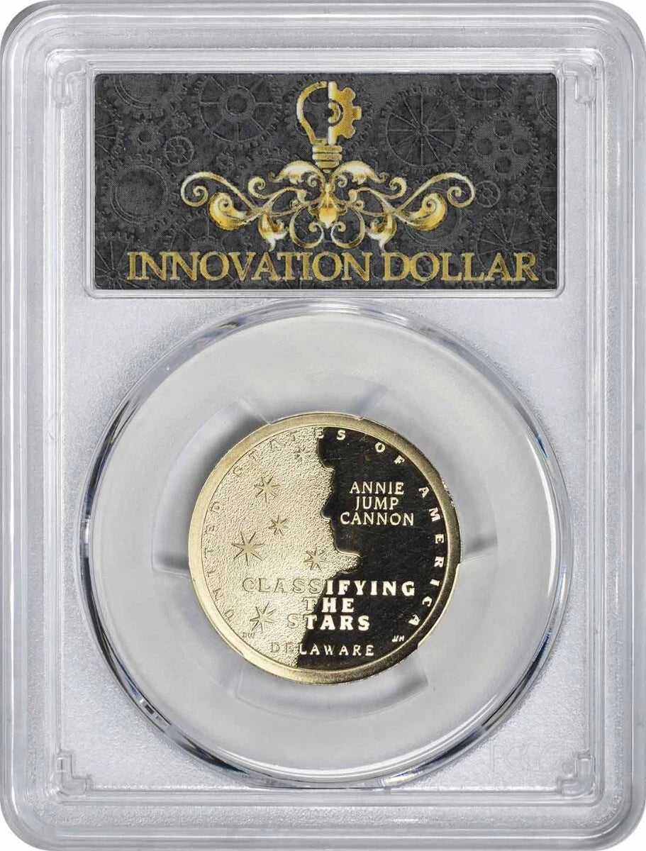 2019-S American Innovation Dollar DE Cannon Reverse Proof PR69 First Strike PCGS-1