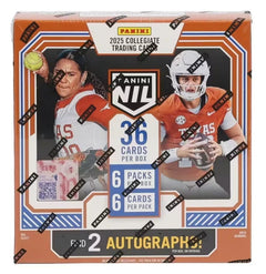 2025 Panini NIL Texas Longhorns Factory Sealed Hobby Box-1